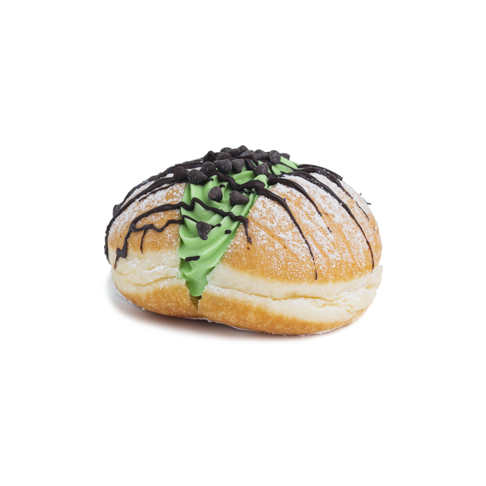 
            
                Load image into Gallery viewer, Choc Mint Mousse Donut | 1400kJ
            
        