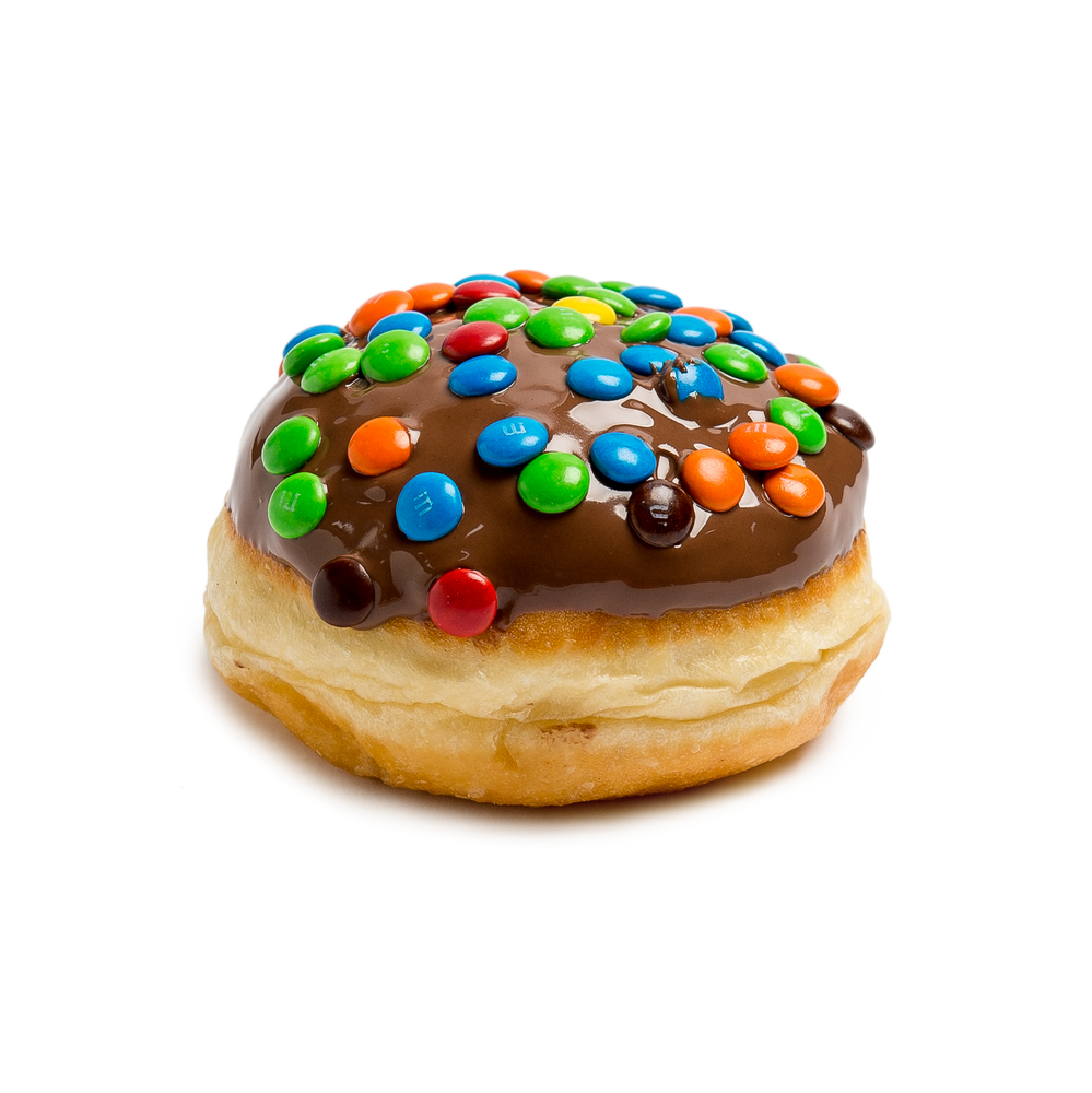 Choc Hazelnut M&M's Donut | 1430kJ