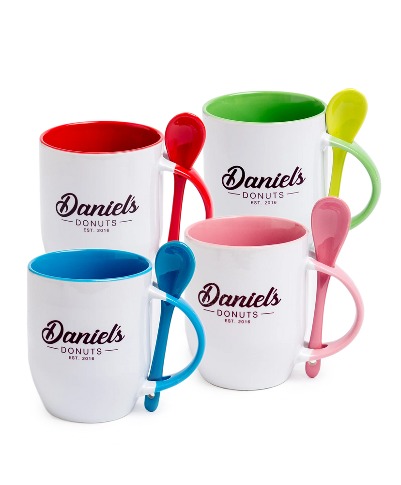 
            
                Load image into Gallery viewer, Daniel&amp;#39;s Donuts® Ceramic Mug
            
        